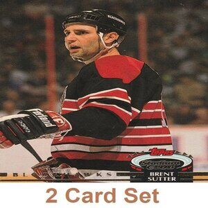 Brent Sutter Hockey Card Collection